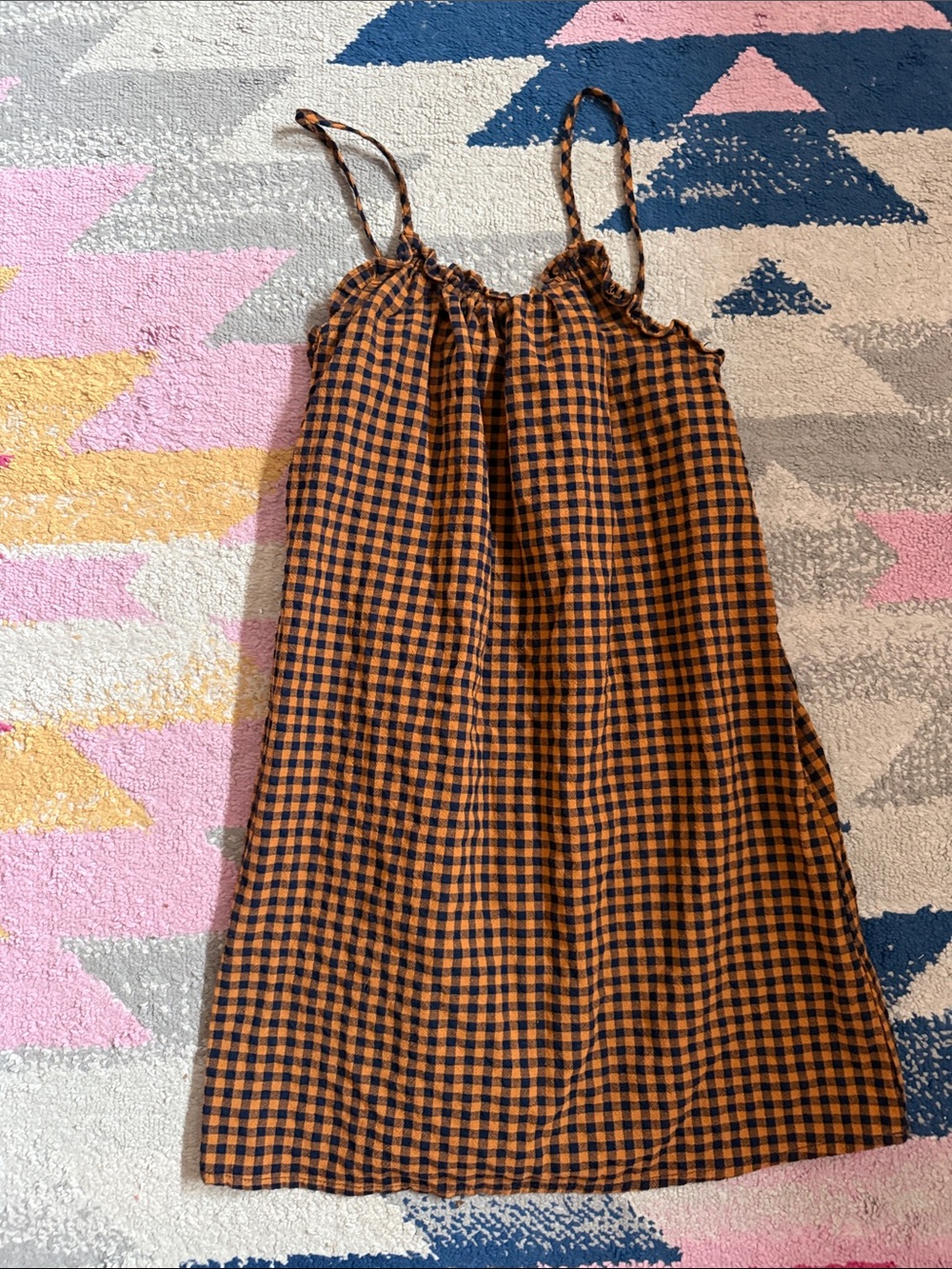 ZARA Gingham Dress